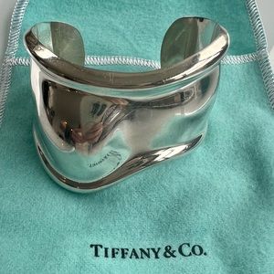 SOLD ON eBAY! Tiffany & Co 1978 Bone Cuff Bracelet Elsa Peretti Vintage Silver